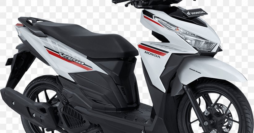 Honda Vario PT Astra Honda Motor White Motorcycle, PNG, 829x435px, Honda, Automotive Exterior, Automotive Lighting, Automotive Tire, Automotive Wheel System Download Free