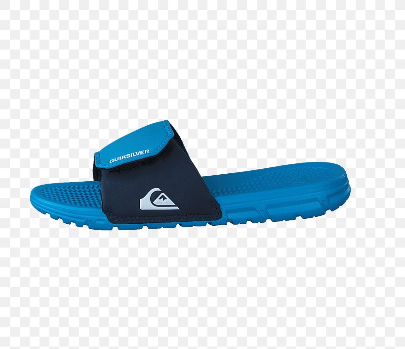 Slipper Flip-flops Shoe Quiksilver, PNG, 705x705px, Slipper, Aqua, Cross Training Shoe, Crosstraining, Electric Blue Download Free