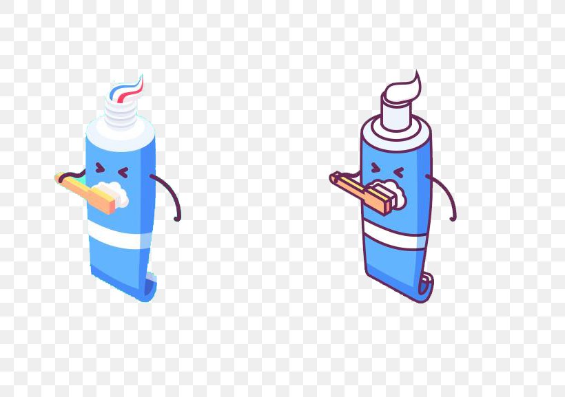 Toothpaste Illustration, PNG, 716x577px, Toothpaste, Blue, Brand, Dribbble, Fictional Character Download Free