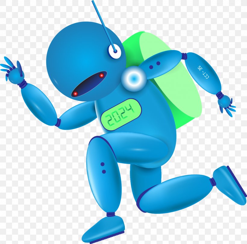 Robot Euclidean Vector Clip Art, PNG, 1282x1268px, Robot, Blue, Button, Cartoon, Humanoid Robot Download Free