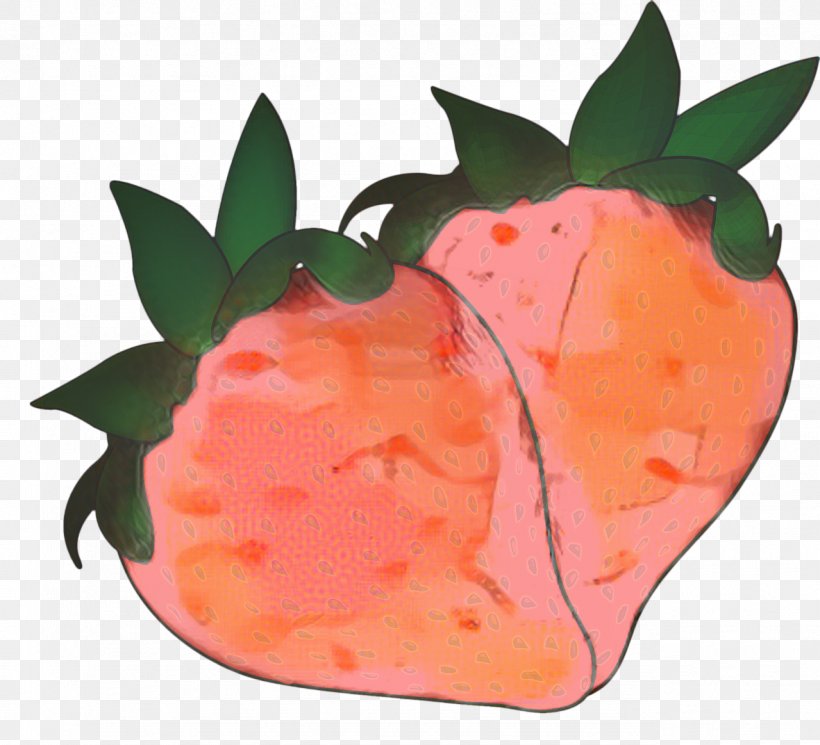 Strawberry Cartoon, PNG, 1279x1163px, Strawberry, Food, Fruit, Garnish, Leaf Download Free