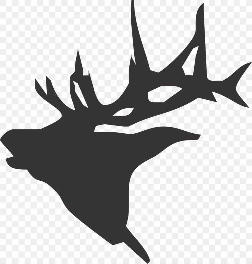 Benevolent And Protective Order Of Elks Elks National Memorial And Headquarters Deer Antler, PNG, 1100x1156px, Elk, Antler, Black And White, Chicago, Deer Download Free