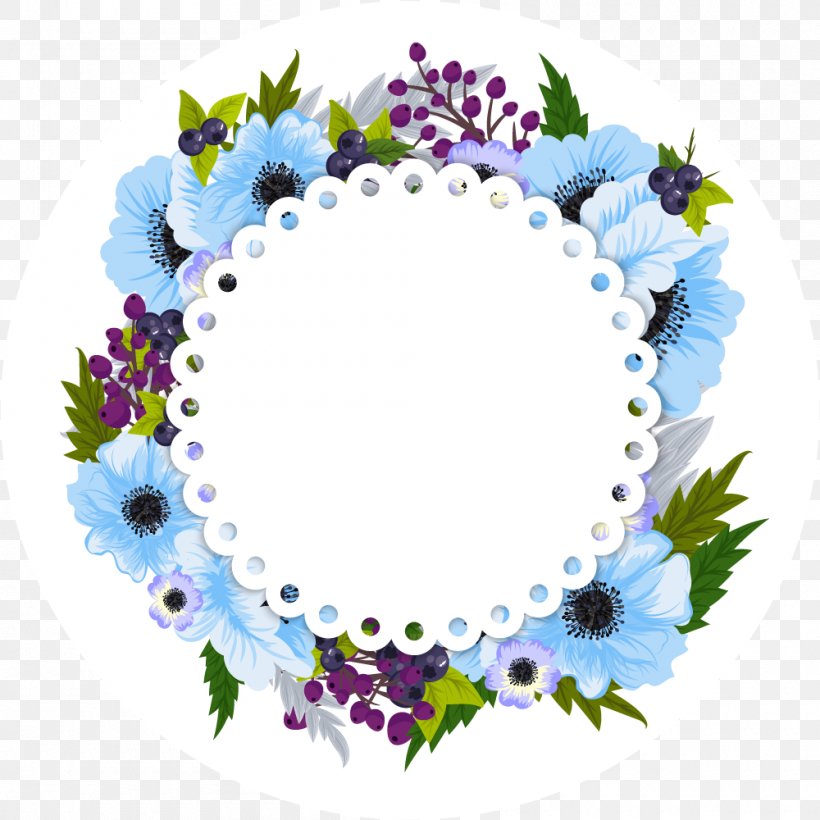 Clip Art Plant Flower Circle, PNG, 1000x1000px, Plant, Flower Download Free