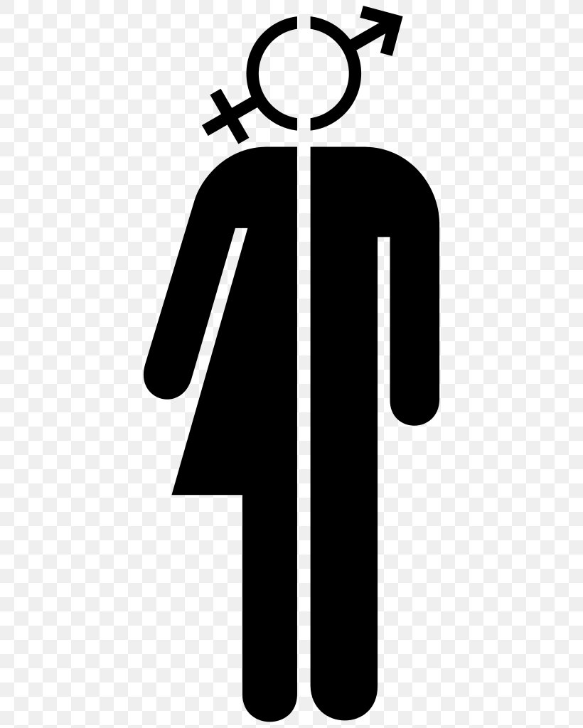Gender Symbol Female Unisex Public Toilet, PNG, 434x1024px, Gender Symbol, Black, Black And White, Clothing, Female Download Free