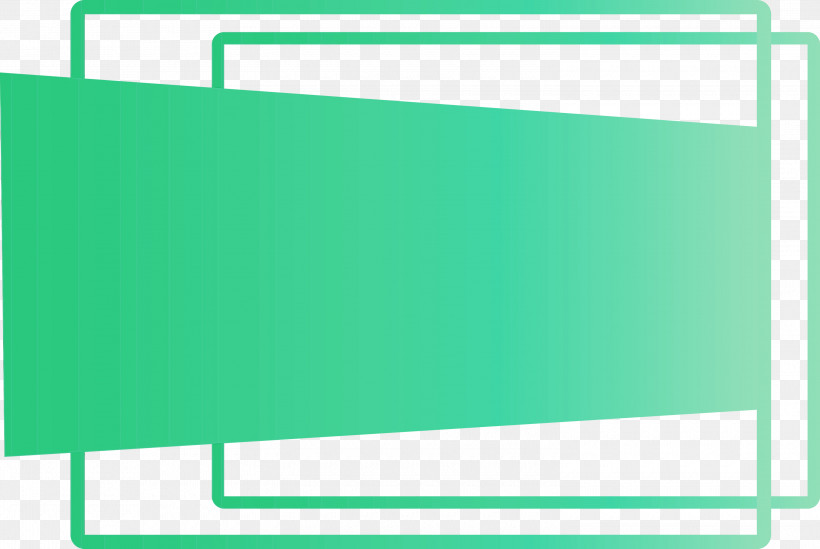 Green Line Rectangle, PNG, 3000x2012px, Watercolor, Green, Line, Paint, Rectangle Download Free