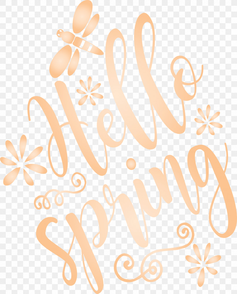 Hello Spring Spring, PNG, 2425x3000px, Hello Spring, Line, Spring, Text Download Free
