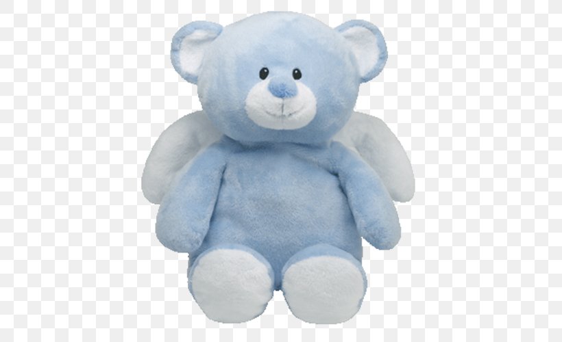 Bear Amazon.com Ty Inc. Beanie Babies Stuffed Toy, PNG, 500x500px, Watercolor, Cartoon, Flower, Frame, Heart Download Free