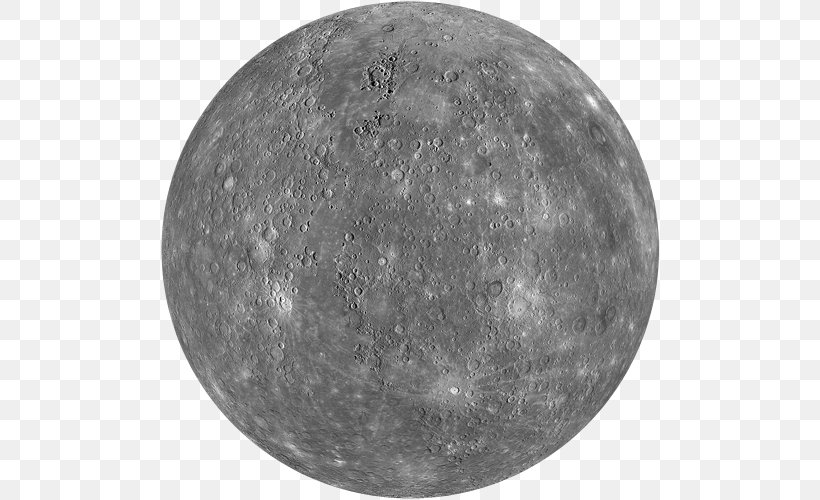 Earth Planet Solar System Mercury Mars, PNG, 500x500px, Earth, Astronomical Object, Black And White, Earth Analog, Impact Crater Download Free
