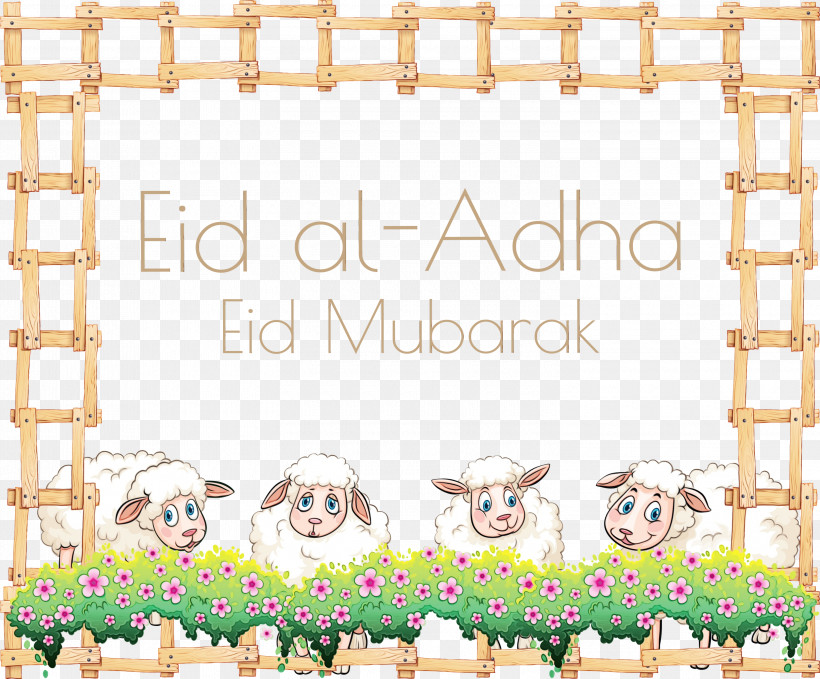 Picture Frame, PNG, 3000x2486px, Eid Al Adha, Cartoon, Drawing, Eid Qurban, Film Frame Download Free