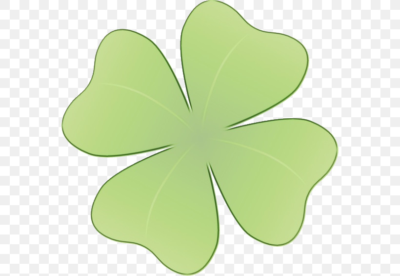 Shamrock, PNG, 568x565px, Watercolor, Biology, Green, Leaf, Paint Download Free