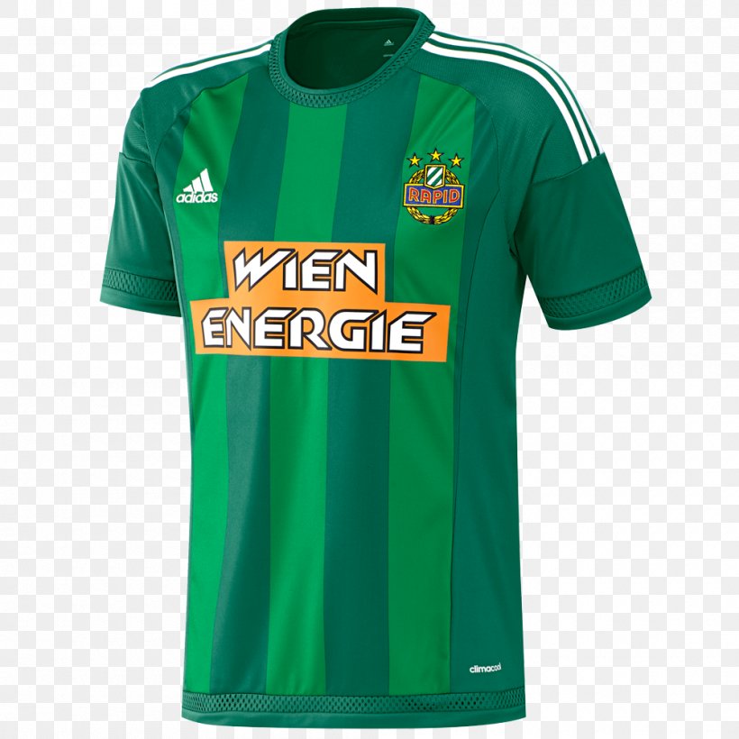 T-shirt SK Rapid Wien Jersey Sleeve, PNG, 1000x1000px, Tshirt, Active Shirt, Adidas, Brand, Clothing Download Free