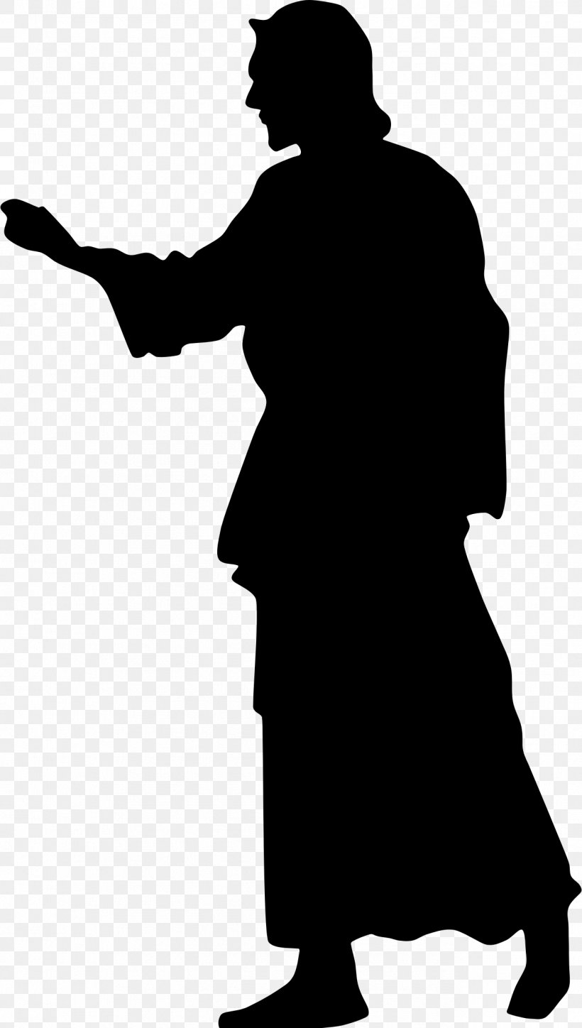 Silhouette Crucifixion Of Jesus Clip Art, PNG, 1286x2272px, Silhouette, Black, Black And White, Crucifixion, Crucifixion Of Jesus Download Free