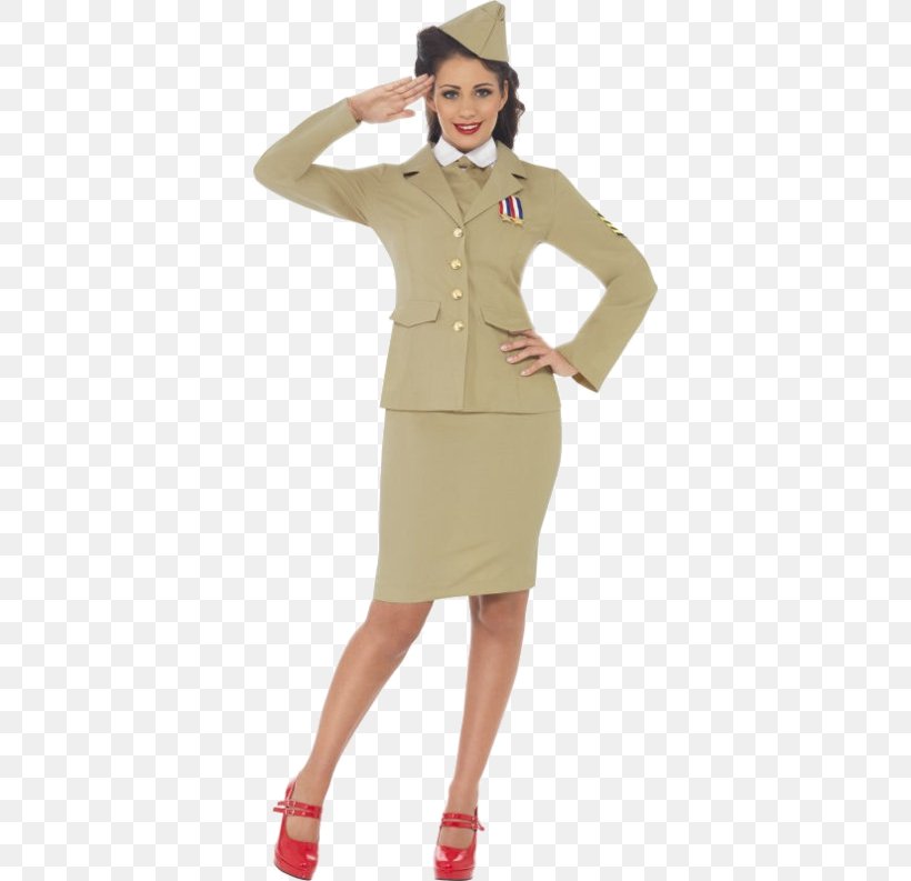 1940s Costume Party Clothing Dress, PNG, 500x793px, Costume Party, Beige, Clothing, Costume, Day Dress Download Free