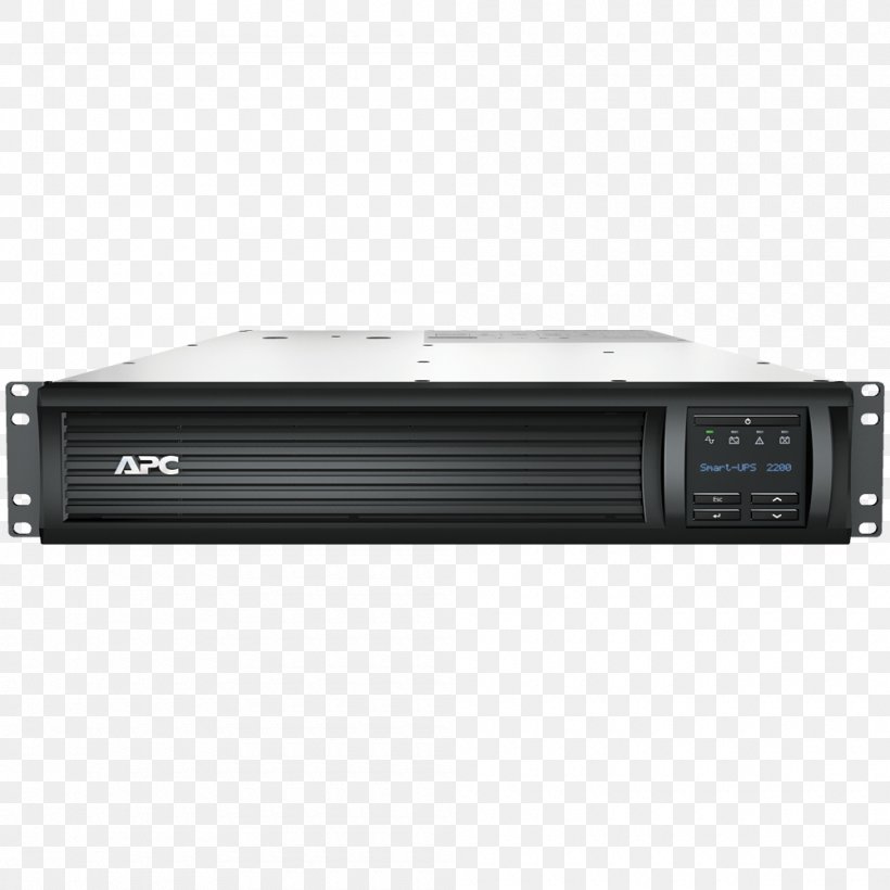 APC Smart-UPS 1500VA LCD Rackmount APC By Schneider Electric APC Smart-UPS C 1500VA LCD APC Smart-UPS SMC1500I, PNG, 1000x1000px, 19inch Rack, Ups, Apc By Schneider Electric, Apc Smartups, Apc Smartups 1500va Download Free