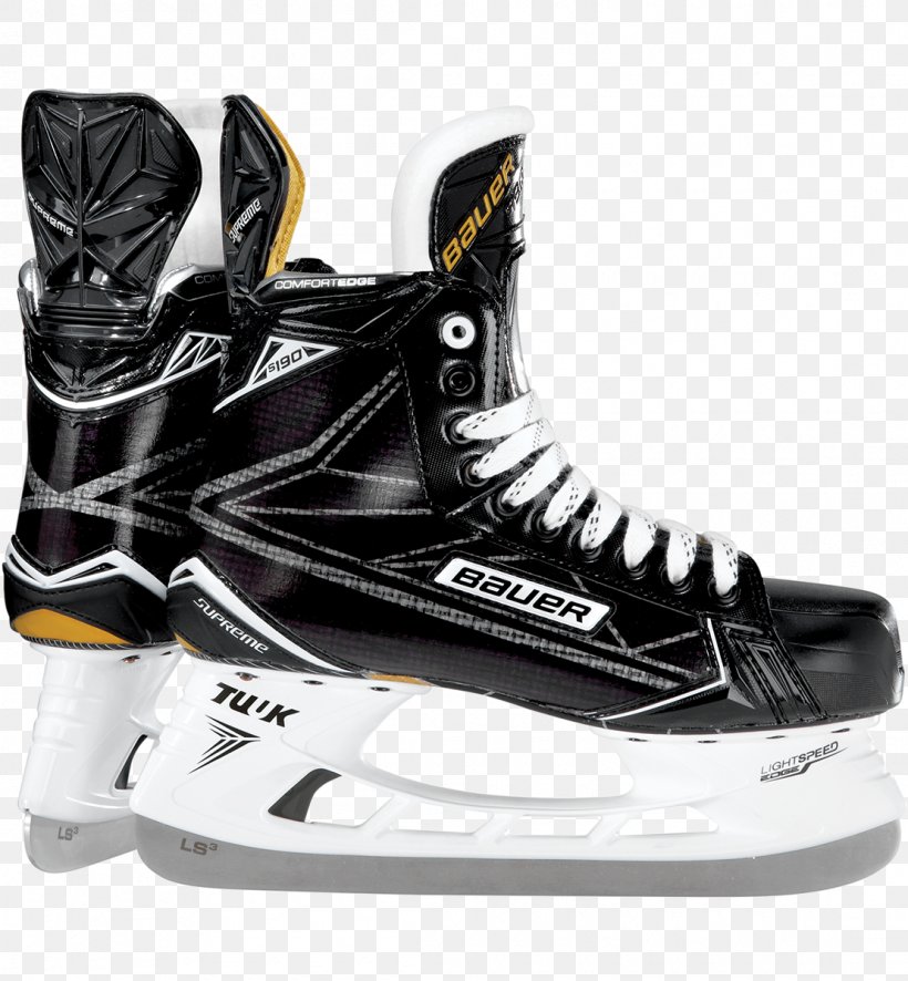 Bauer Hockey Ice Skates Ice Hockey Equipment Supreme, PNG, 1110x1200px, Bauer Hockey, Athletic Shoe, Basketball Shoe, Black, Cross Training Shoe Download Free