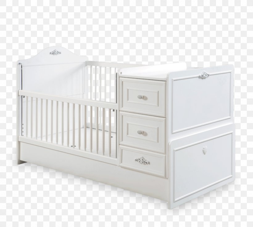 Cots Furniture Drawer Bed Frame Infant, PNG, 1000x900px, Cots, Baby Products, Bed, Bed Frame, Changing Table Download Free