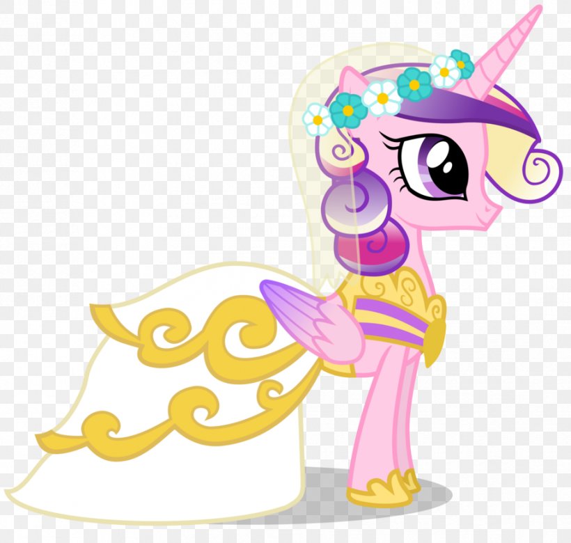 Princess Cadance Pony Rarity Twilight Sparkle A Canterlot Wedding, PNG, 916x872px, Watercolor, Cartoon, Flower, Frame, Heart Download Free