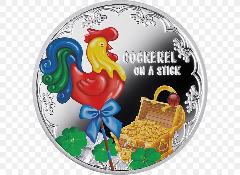 Silver Coin Rooster Numismatics, PNG, 600x600px, 2017, Coin, Cameroon, Cfa Franc, Chicken Download Free