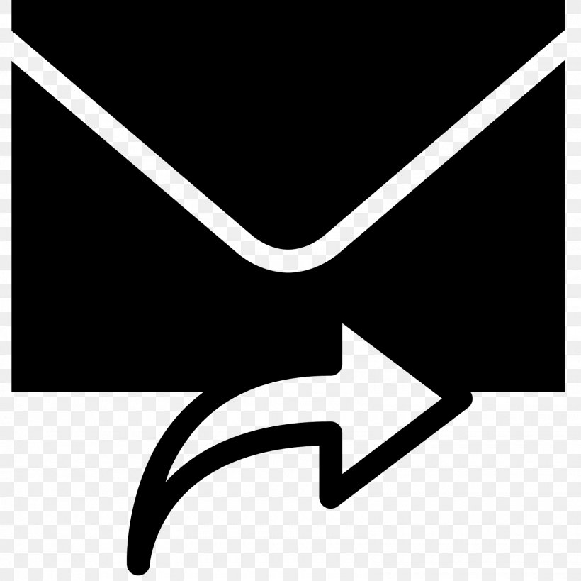 Email Message Icon Design, PNG, 1600x1600px, Email, Black, Black And White, Brand, Emoticon Download Free