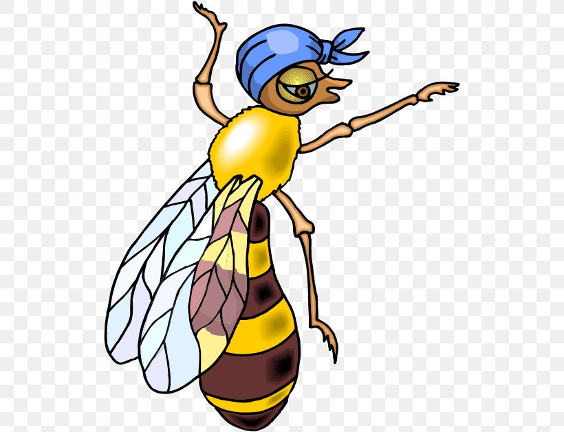 Amazing Bees Insect Clip Art, PNG, 521x629px, Bee, Amazing Bees, Animation, Antenna, Art Download Free