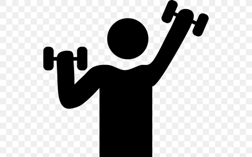 Fitness Centre Exercise Clip Art, PNG, 538x512px, Fitness Centre, Aerobics, Black And White, Brand, Communication Download Free