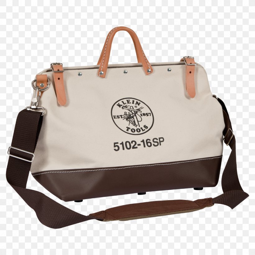 Klein Tools Hand Tool Bag Canvas, PNG, 1000x1000px, Klein Tools, Bag, Baggage, Beige, Brand Download Free