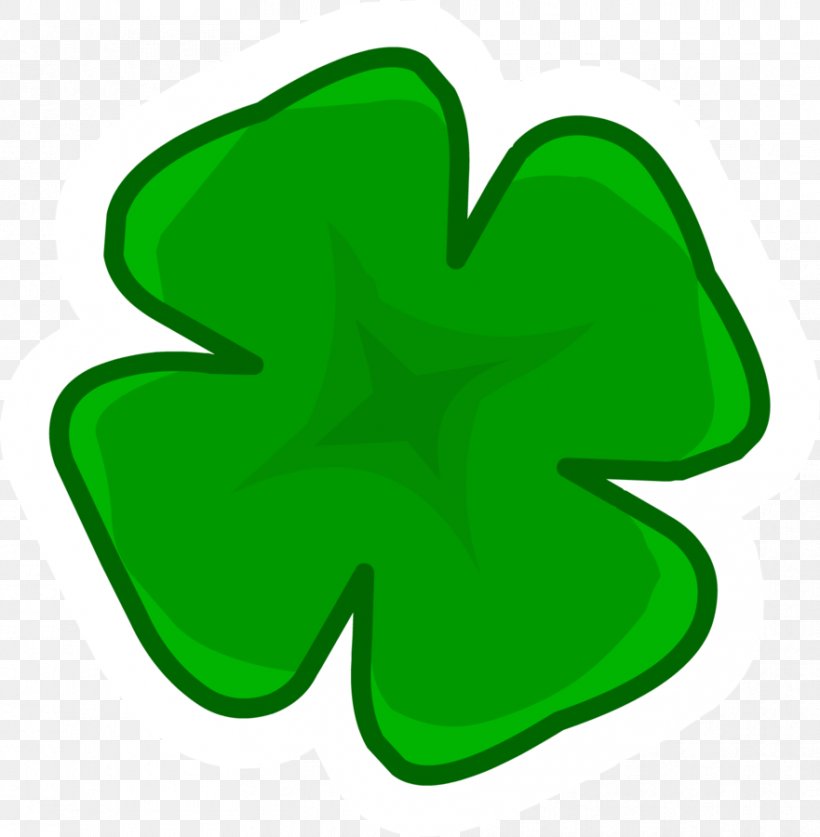 Club Penguin Shamrock Four-leaf Clover Clip Art, PNG, 881x900px, Club Penguin, Clover, Drawing, Fourleaf Clover, Grass Download Free