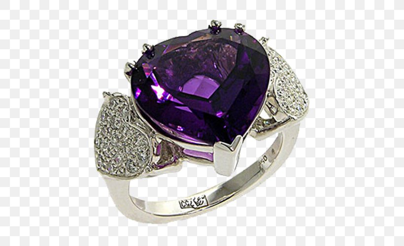 Diamond Purple Ring Color Red, PNG, 500x500px, Diamond, Amethyst, Blue, Chow Tai Fook, Color Download Free