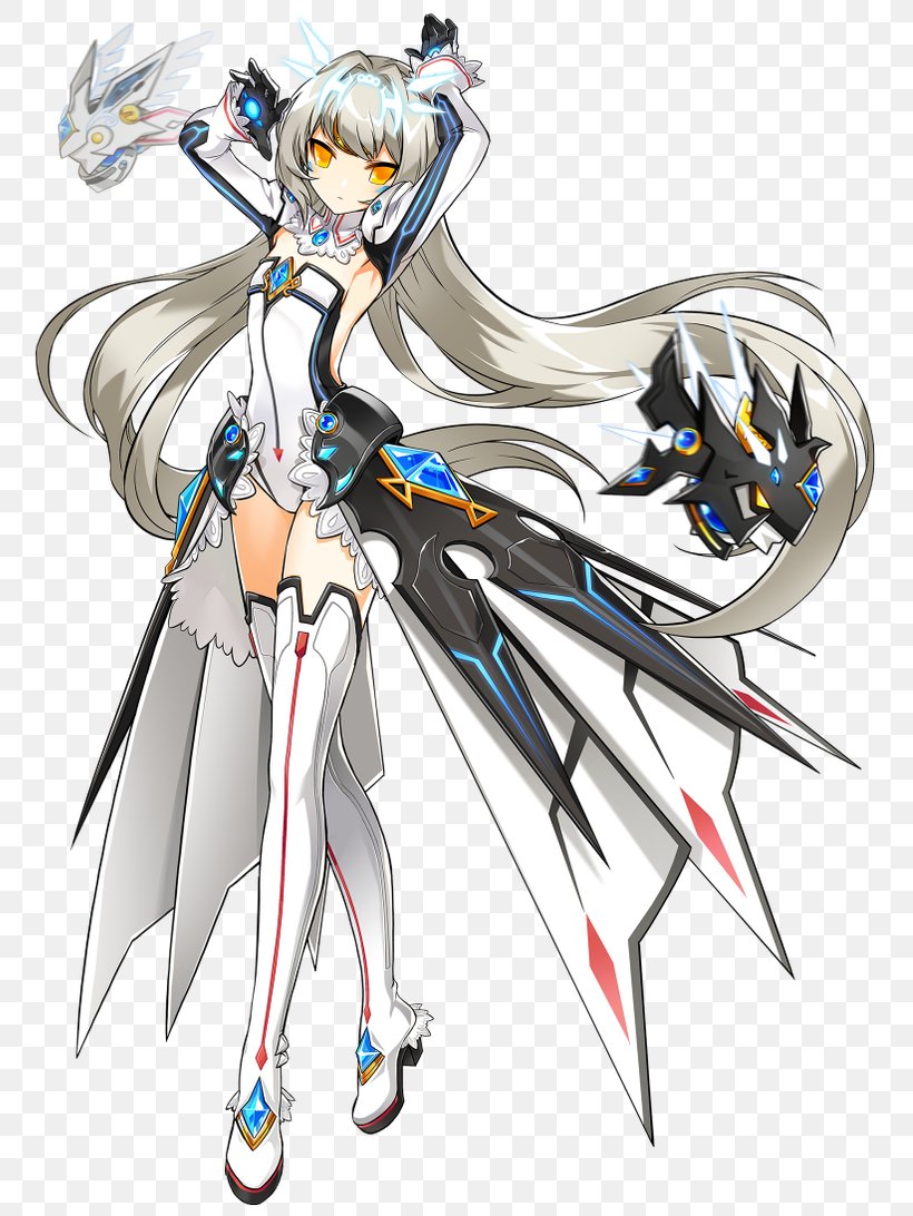 Elsword EVE Online Player Versus Environment Video Game Seraph, PNG, 779x1092px, Watercolor, Cartoon, Flower, Frame, Heart Download Free