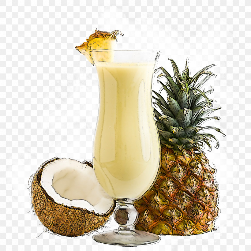 Pineapple, PNG, 2000x2000px, Pineapple, Alcoholic Beverage, Ananas, Batida, Cocktail Download Free