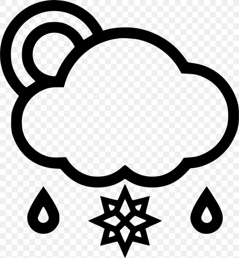 Rain And Snow Mixed Cloud Clip Art, PNG, 908x980px, Rain And Snow Mixed, Blackandwhite, Cloud, Freezing Rain, Hail Download Free