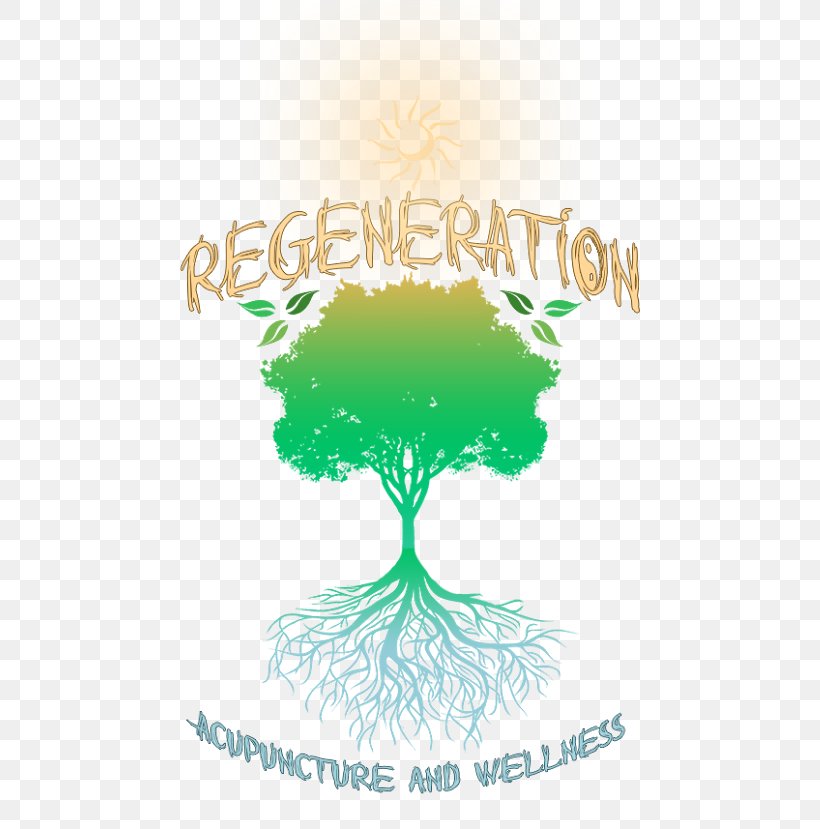 Regeneration Acupuncture And Wellness, PLLC Tree Logo Clip Art Font, PNG, 514x829px, Watercolor, Cartoon, Flower, Frame, Heart Download Free