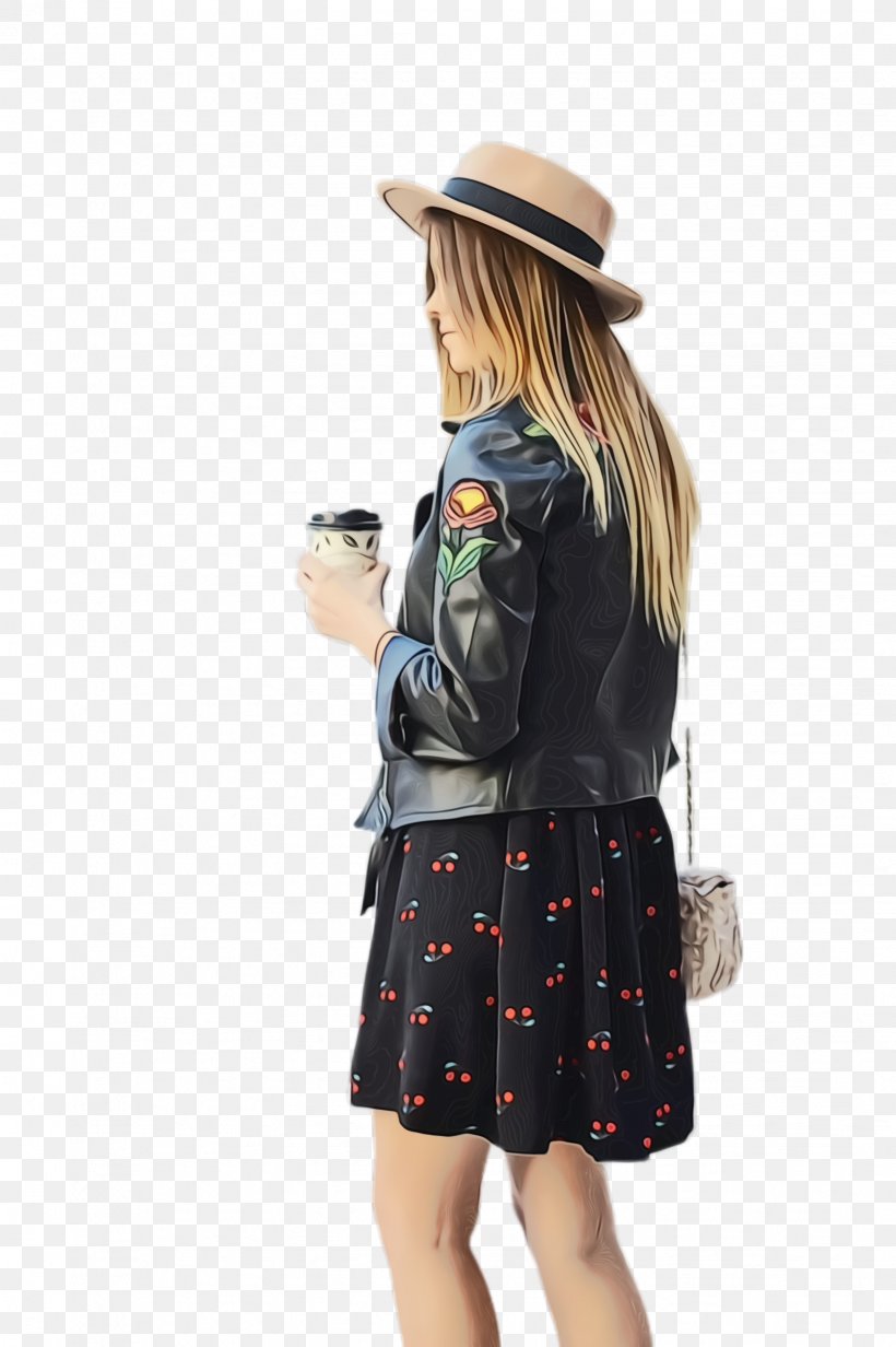 Top Hat Cartoon, PNG, 1632x2452px, Girl, Autumn, Clothing, Costume, Denim Download Free