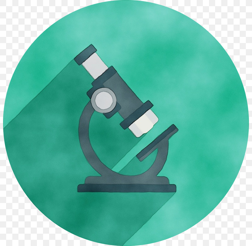 Microscope Green Scientific Instrument Optical Instrument Plate, PNG, 800x800px, Watercolor, Circle, Green, Microscope, Optical Instrument Download Free