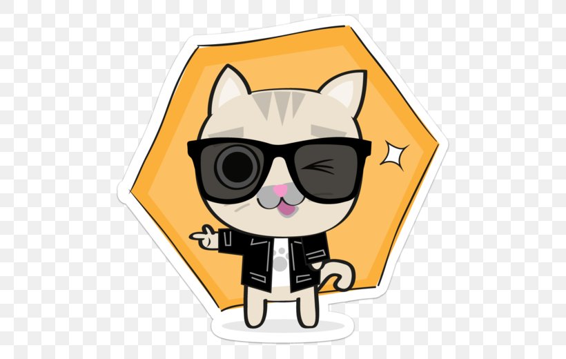 Whiskers Kitten Handwas Polo Shirt Sunglasses, PNG, 520x520px, Whiskers, Calvin Klein, Carnivoran, Cartoon, Cat Download Free