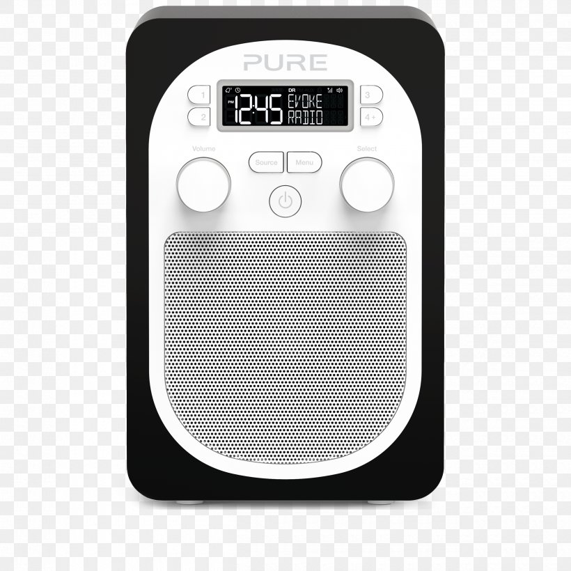 Digital Radio Digital Audio Broadcasting FM Broadcasting Pure, PNG, 2500x2500px, Radio, Alarm Clocks, Am Broadcasting, Communication Device, Digital Audio Broadcasting Download Free