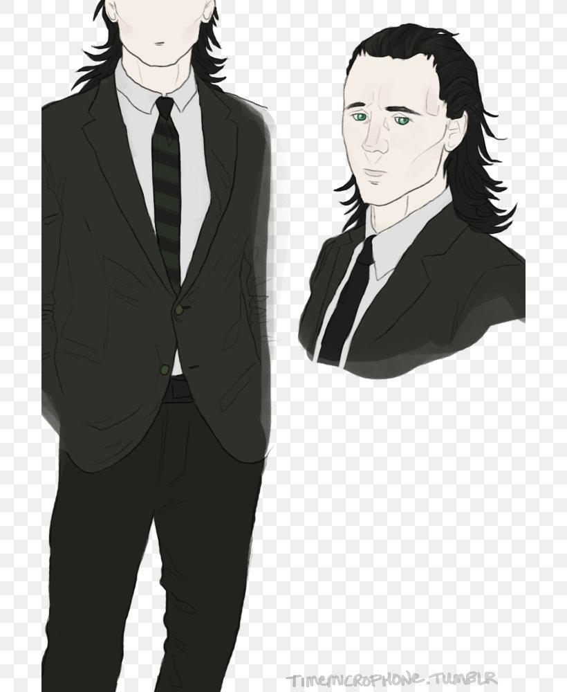 Suit Formal Wear Fashion Illustration Outerwear, PNG, 700x1000px, Suit, Black, Black And White, Black Hair, Cartoon Download Free