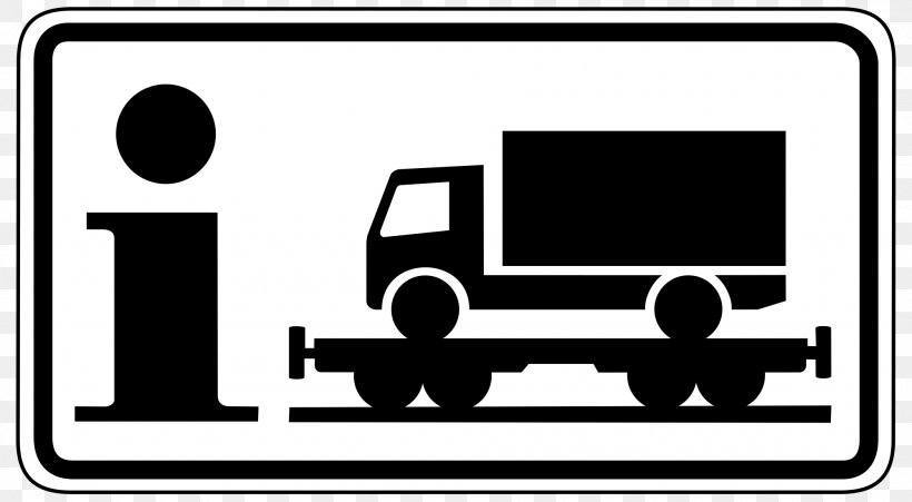 Traffic Sign Train Truck Transport, PNG, 2000x1102px, Traffic Sign, Area, Black And White, Brand, Information Download Free
