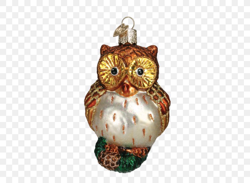 Christmas Ornament, PNG, 600x600px, Christmas Ornament, Bird Of Prey, Christmas, Christmas Decoration, Owl Download Free