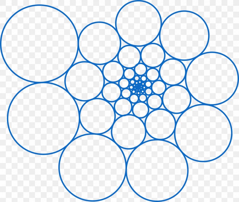 Circle Packing Geometry Mathematics Ford Circle, PNG, 1200x1016px, Geometry, Area, Black And White, Circle Packing, Cuttheknot Download Free