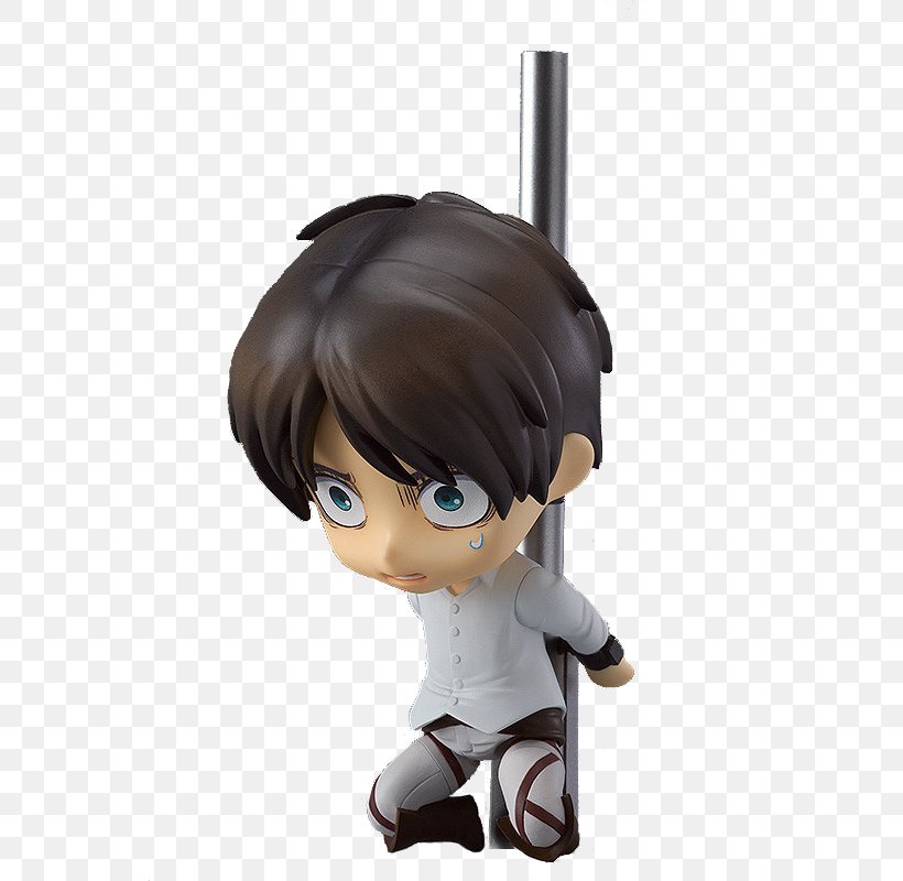 Figurine Eren Yeager Amazon.com Action & Toy Figures Nendoroid, PNG, 550x800px, Watercolor, Cartoon, Flower, Frame, Heart Download Free