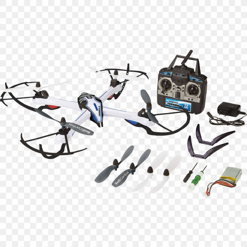 Quadcopter Helicopter Unmanned Aerial Vehicle Revell Radio-controlled Model, PNG, 1500x1500px, Quadcopter, Aircraft, Camera, Drone Racing, Electric Battery Download Free