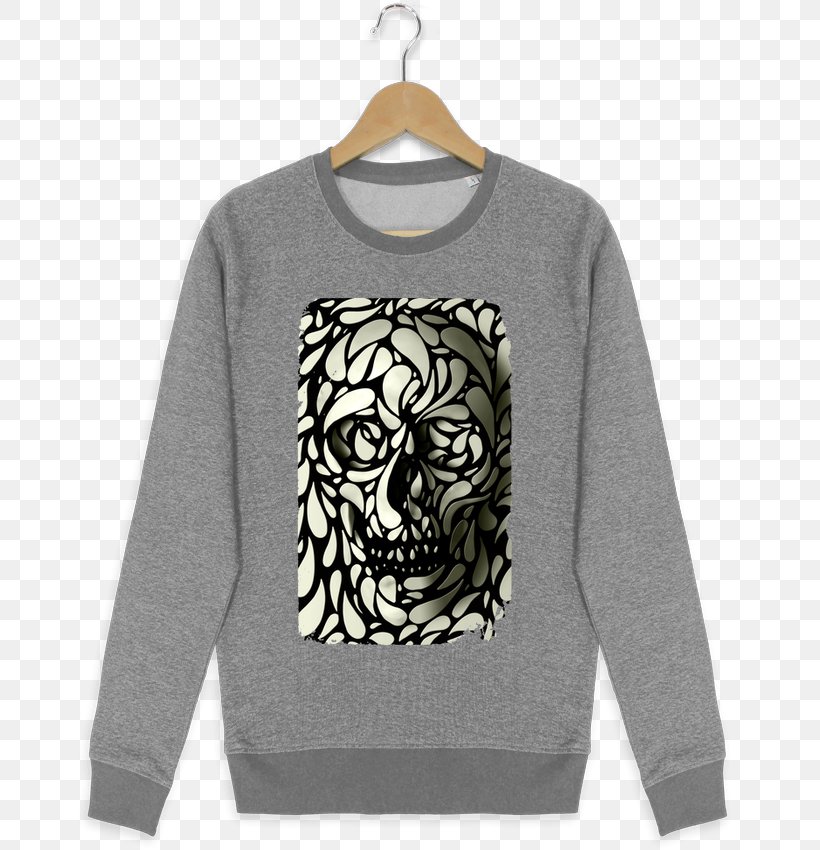 Hoodie T-shirt Bluza Sweater Sleeve, PNG, 690x850px, Hoodie, Art, Bag, Black, Bluza Download Free