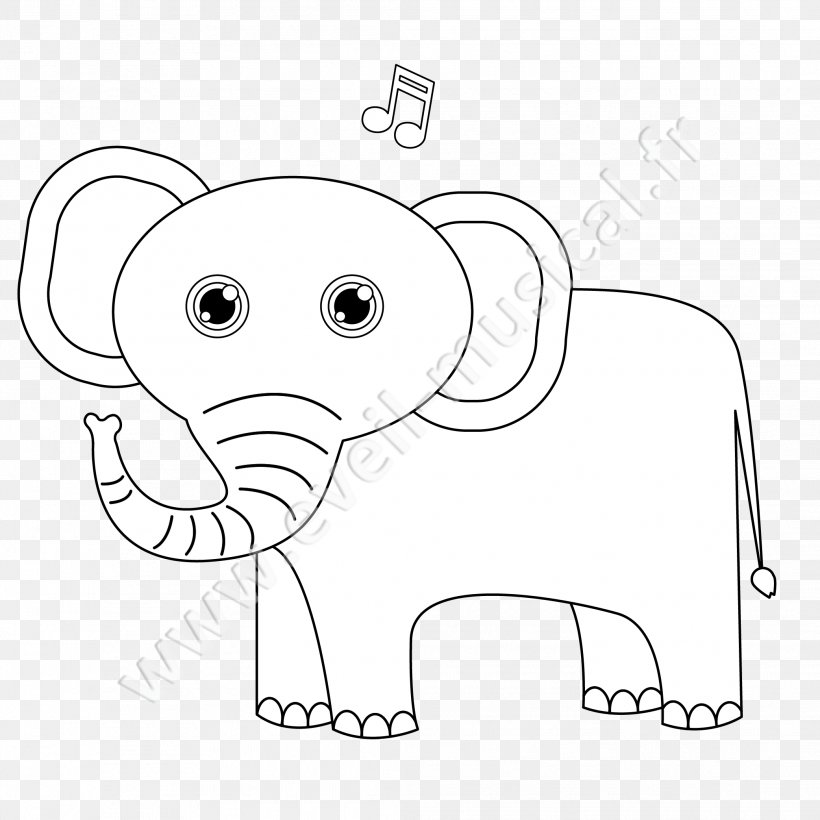 Indian Elephant African Elephant Clip Art /m/02csf Drawing, PNG, 2083x2083px, Watercolor, Cartoon, Flower, Frame, Heart Download Free