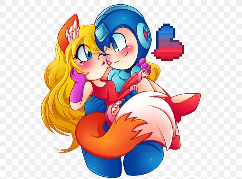 Knight Princess 8-bit Mega Man 8, PNG, 550x608px, Watercolor, Cartoon, Flower, Frame, Heart Download Free