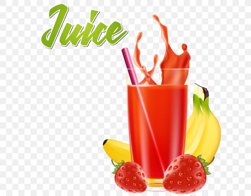 Strawberry Juice Orange Juice Vector Graphics Clip Art, PNG, 640x640px, Juice, Batida, Cocktail Garnish, Diet Food, Drink Download Free