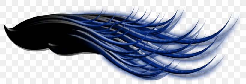 Blue Hair Art, PNG, 900x309px, Blue Hair, Art, Blue, Deviantart, Electric Blue Download Free