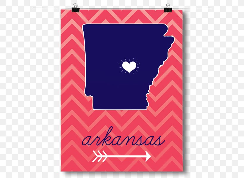 Inspired Posters Arkansas State Chevron Pattern Poster Size Font Square Meter, PNG, 600x600px, Poster, Meter, Orange, Pink, Red Download Free