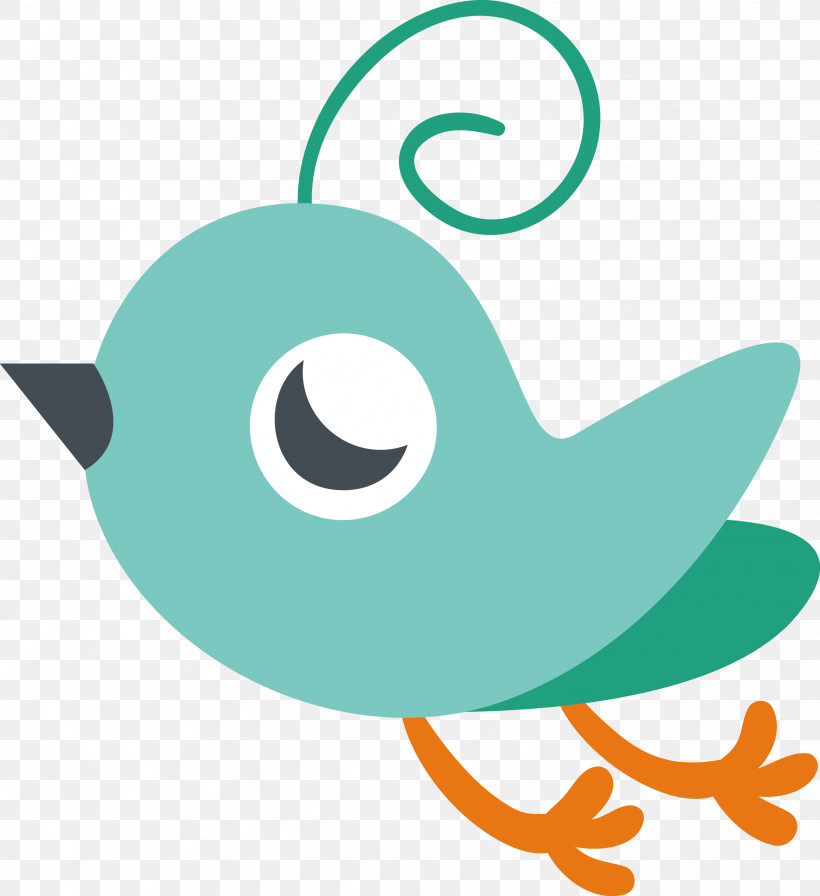 Logo Cartoon Green Leaf Beak, PNG, 2743x3000px, Cartoon Bird, Beak, Cartoon, Cute Bird, Fish Download Free
