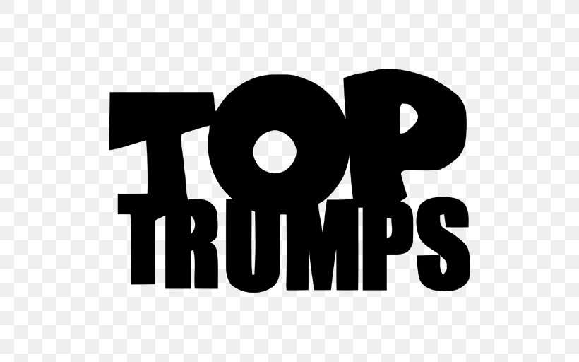 Top Trumps Logo Winning Moves, PNG, 512x512px, Top Trumps, Black And White, Brand, Donald Trump, Game Download Free